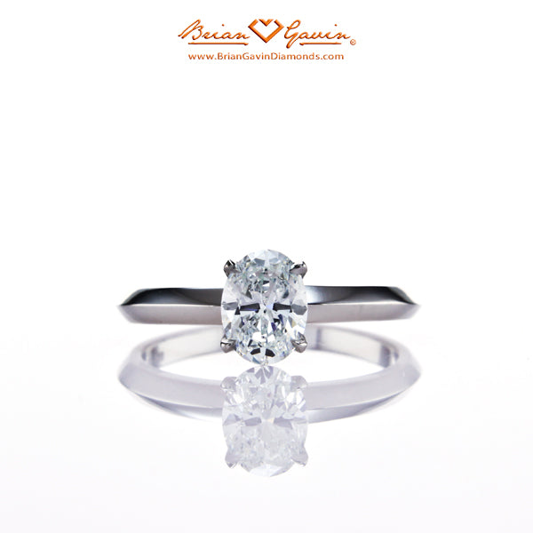 Oval Cut Shaped Engagement Ring