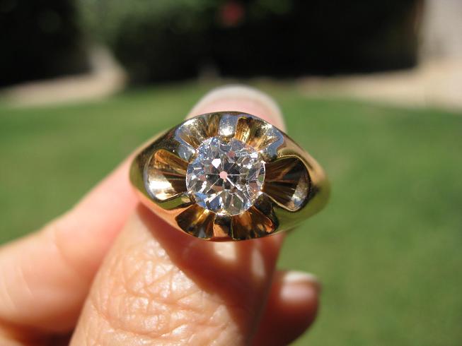 Brian Gavin Creates Custom Made Diamond Pendant with Customer's Old Mine Cut Diamond...