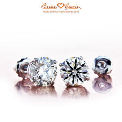 are all half carat diamond earrings the same size brian gavin diamonds earring builder