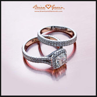 Ashley's Diamond Halo Engagement Ring