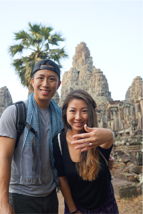 Danielle and Alan’s Angkor Wat Temple Proposal