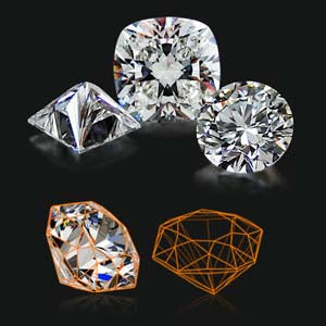 Re-cutting a diamond to improve proportions and light performance