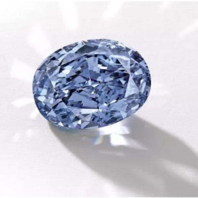 Sotheby’s auctions De Beers Millennium fancy blue diamond