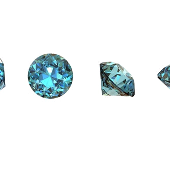 The beauty of blue diamonds