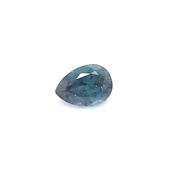 0.1 VI2 Pear-shaped Bluish green / Purple Alexandrite