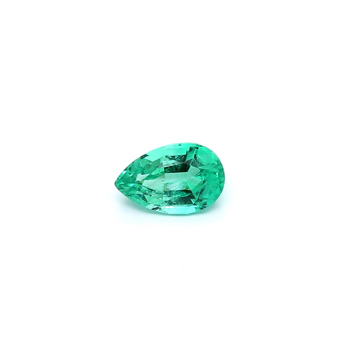 0.38 VI1 Pear-shaped Green Emerald