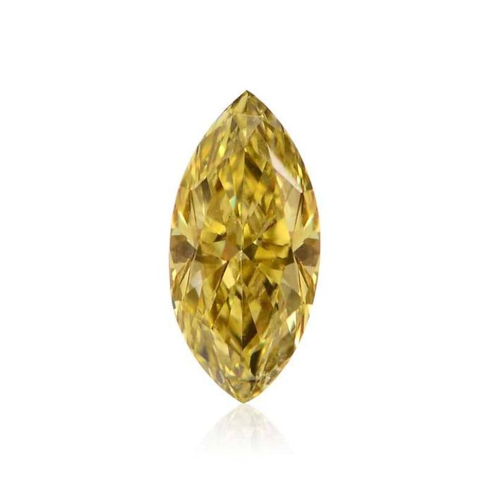 0.20 Yellow VS2 Fancy Color Marquise Diamond