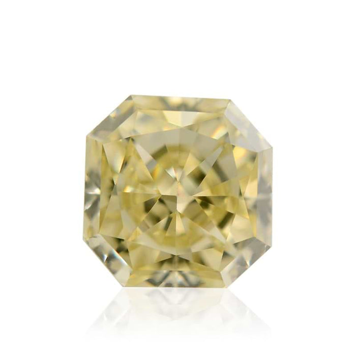 0.57 Yellow VVS2 Fancy Color Radiant Diamond