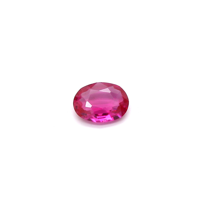 0.13 VI1 Oval Pinkish Red Ruby