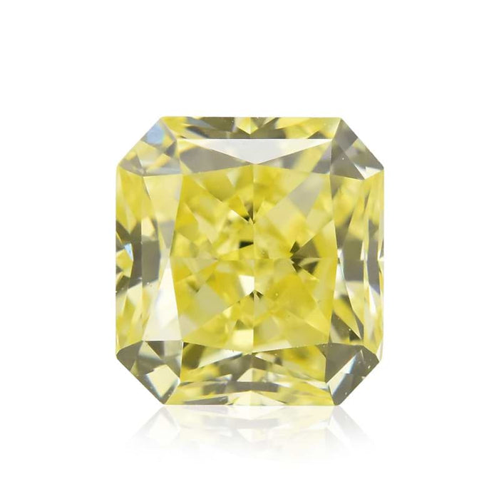 0.36 Yellow VS1 Fancy Color Radiant Diamond