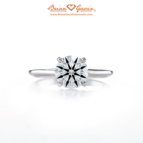 Four Prong Round Solitaire