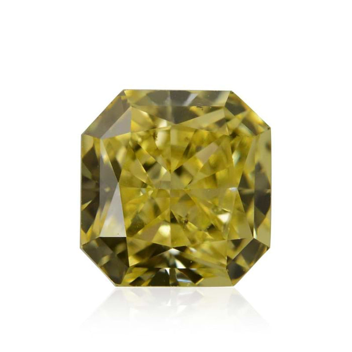 0.50 Yellow SI1 Fancy Color Radiant Diamond