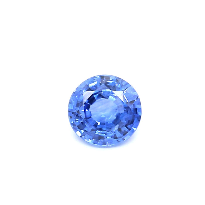 0.7 ct Round Blue Sapphire