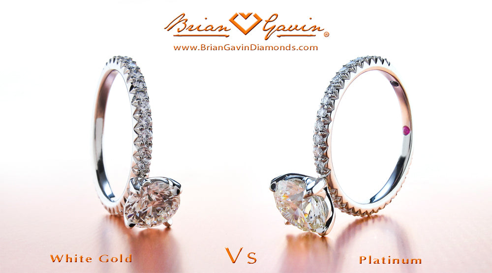 White Gold vs. Platinum â€“ For Engagement Rings and Other Jewelry