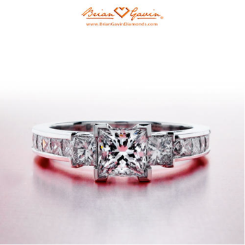 Stone Princess Cut Diamond Engagement Ring Questions