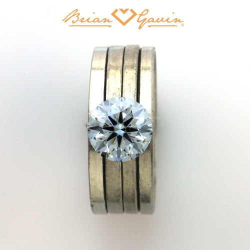 2 carat diamond - how big is it? size comparison picture with nickels
