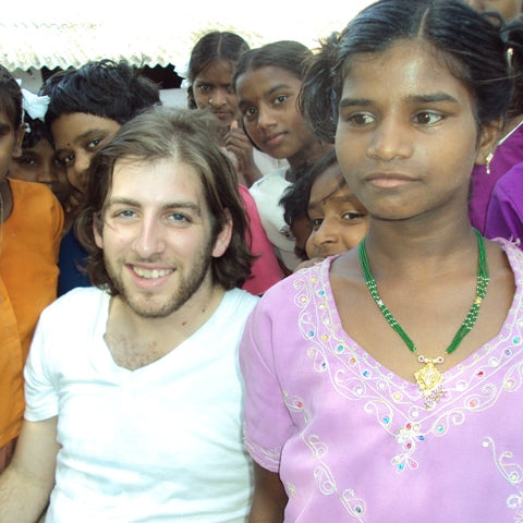 Brian Gavin’s Son, Aaron Gavin, Meets the Children in Andhra Pradesh, India…