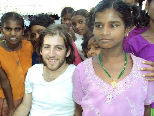 Brian Gavin’s Son, Aaron Gavin, Meets the Children in Andhra Pradesh, India…