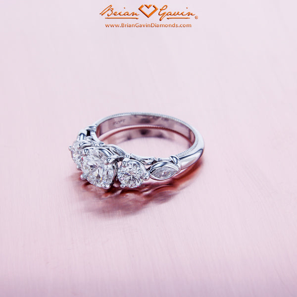 Brian Gavin's Elaine's Reverie Diamond Engagement Ring