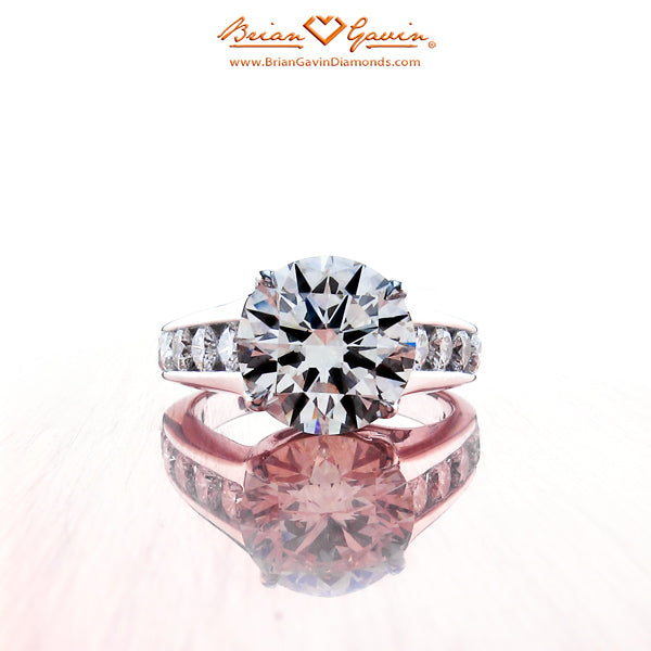 Brian Gavin Diamond Recut in Customer's Original Setting