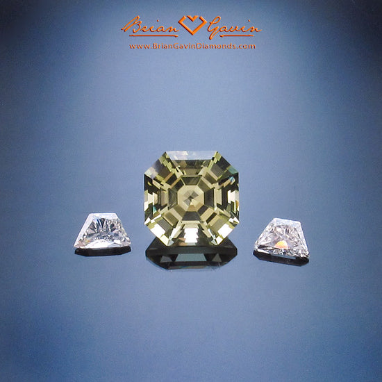 Brian Gavin Creates Custom Platinum and Diamond Ring for Customer’s Colored Stone…
