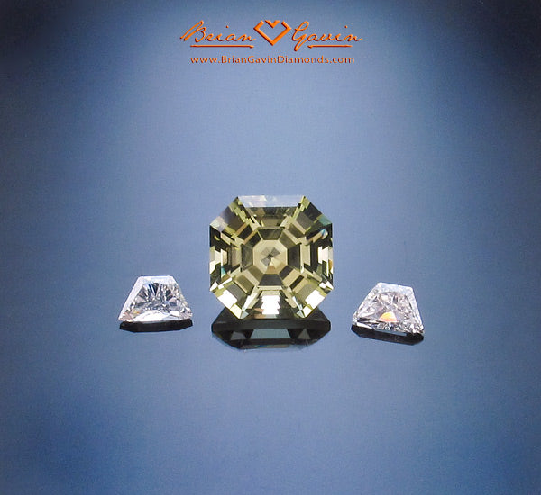 Brian Gavin Creates Custom Platinum and Diamond Ring for Customer’s Colored Stone…