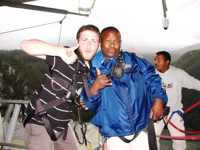 Brian Gavin's Son Jumps Off the Bloukrans Bridge - the Highest Bridge in the World - 709 feet high