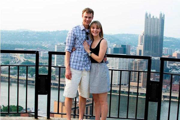 Happy Couple who purchased their Engagement Rings Online