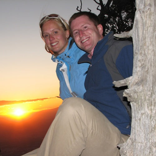 Eric and Heather's Sunset Proposal
