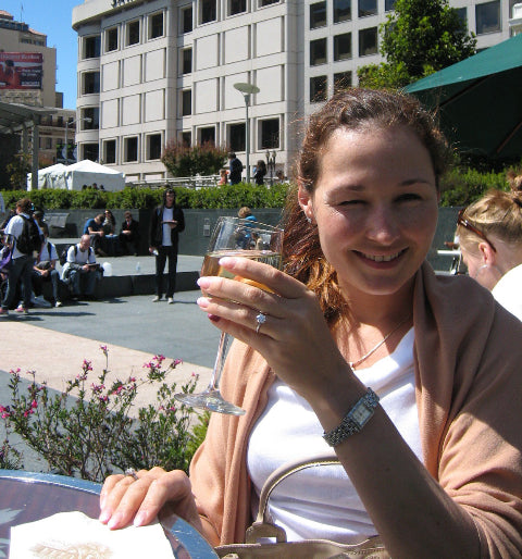 Tanja in Union Square, San Francisco