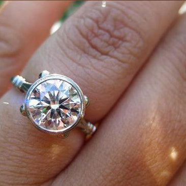 James Meyer Creates Spectacular Custom Ring with Brian Gavin’s Signature Diamond…