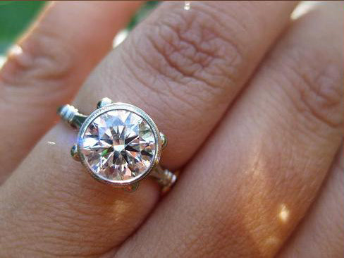 James Meyer Creates Spectacular Custom Ring with Brian Gavin’s Signature Diamond…