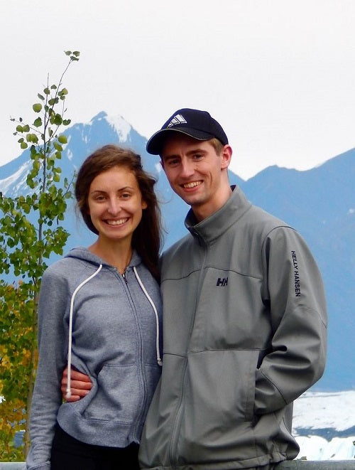 Customer Proposes in the Coastal Cave Area of Alaska with a Brian Gavin Diamond Engagement Ring