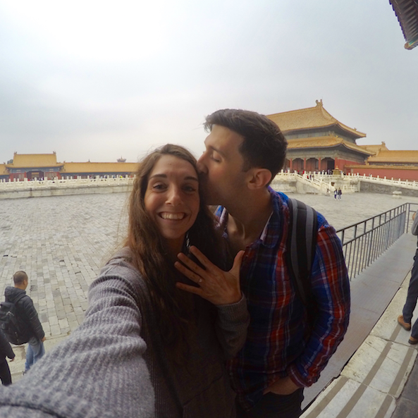 Erin and Joseph’s Engagement: A Forbidden City Proposal