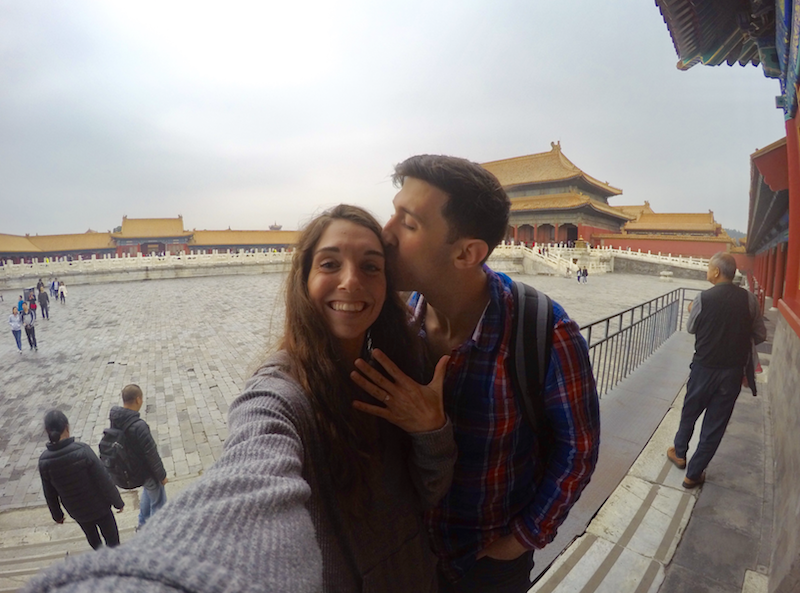 Erin and Joseph’s Engagement: A Forbidden City Proposal