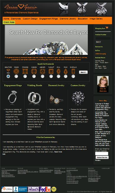 BrianGavinDiamonds.com Goes Live!!