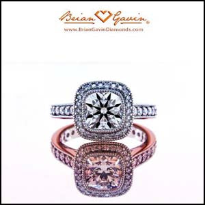 Looking for a Custom Halo Setting for a Cushion Cut Diamond