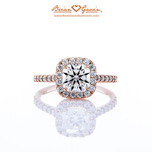 buying engagement ring together anita halo setting rose gold brian gavin
