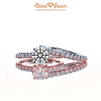 can i buy 1 carat diamond ring 3000 brian gavin fishtail pave setting truth head