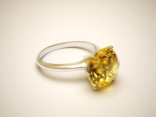 Trending now: yellow diamonds