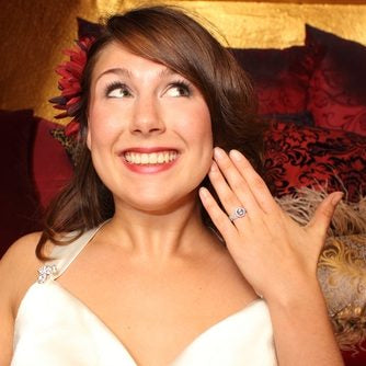 Best engagement ring for small, dainty hands