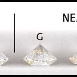 Diamond Color Scale Photograph