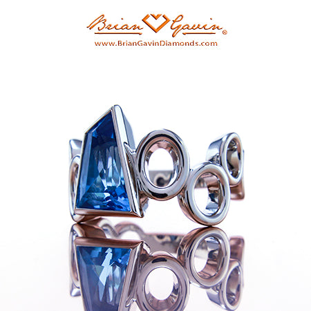 Custom Platinum Designer Ring by Brian Gavin