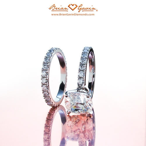 Side Stone Setting Types Buyer's guide: Pave and side stone engagement ring settings