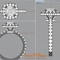 How is Brian Gavin custom jewelry made?