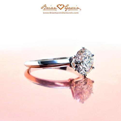 What is a Classic Style Knife Edge solitaire?