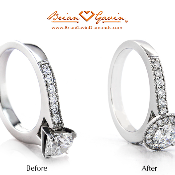 A Ring “Makeover” Story: Restoring a Treasured Engagement Ring