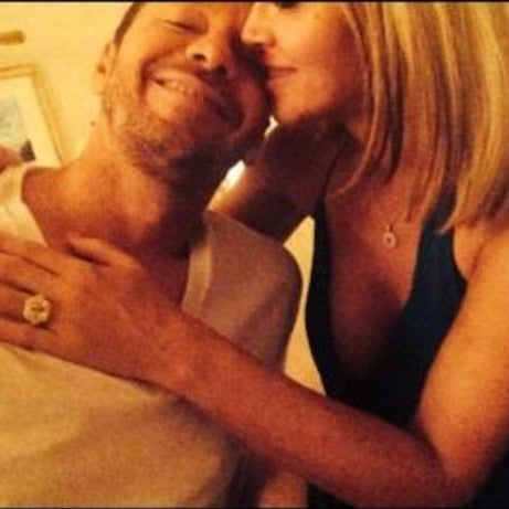 Jenny McCarthy's Yellow Sapphire Diamond Engagement Ring