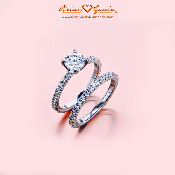 Legera Diamond Engagement Ring in Paladiu