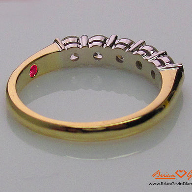 Brian Gavin Creates Custom Five Stone Diamond Ring for UK Customer…